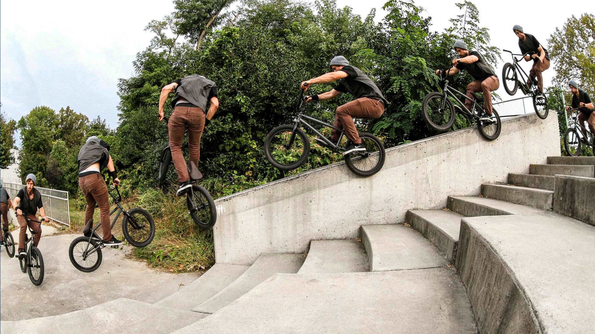 Garrett Reynolds Unreal BMX street riding Badchix Magazine