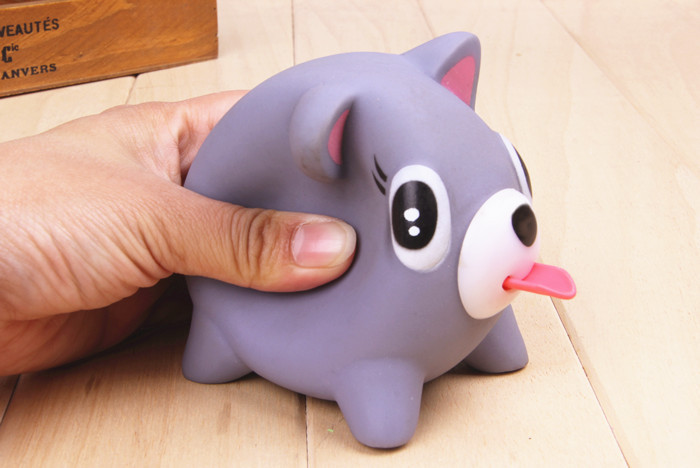 Cute Dog With Squeaky Toy Cute Dog With Squeaky Toy