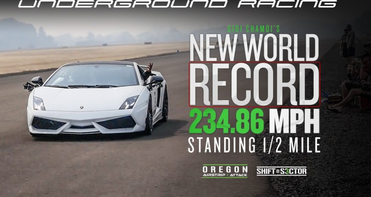 underground racing New World Record
