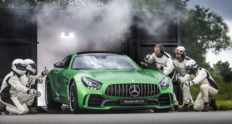 The Mercedes AMG GT R