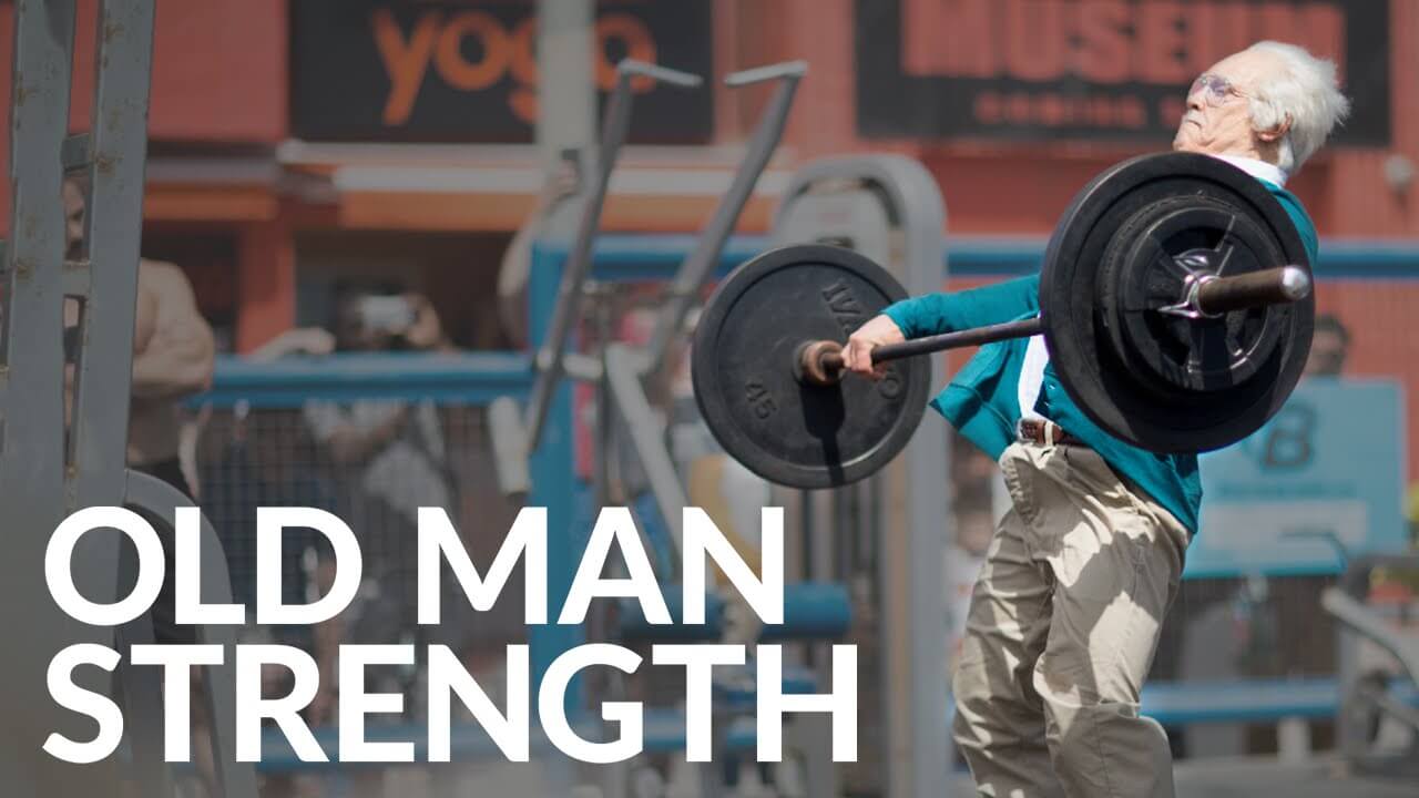Old Man Strength At Muscle Beach Badchix Magazine old-man-strength-at-muscle-beach-badchix-magazine