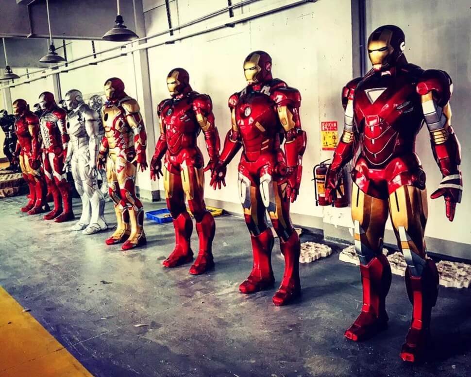 Real size iron man suit Badchix Magazine