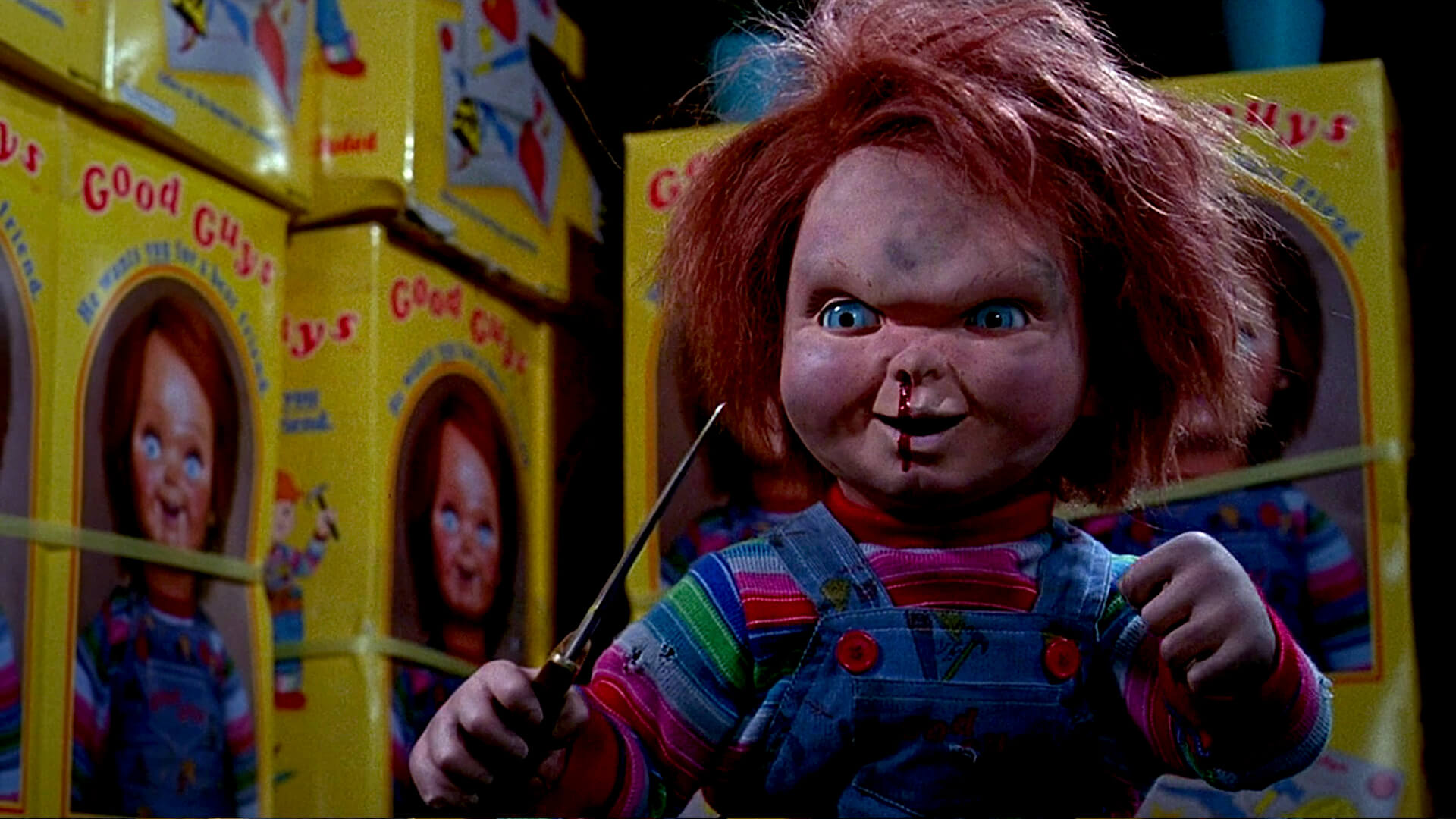 The face of terror in a overall quot Cult of Chucky quot Teaser Trailer The face of terror in a overall quot Cult of Chucky quot Teaser Trailer