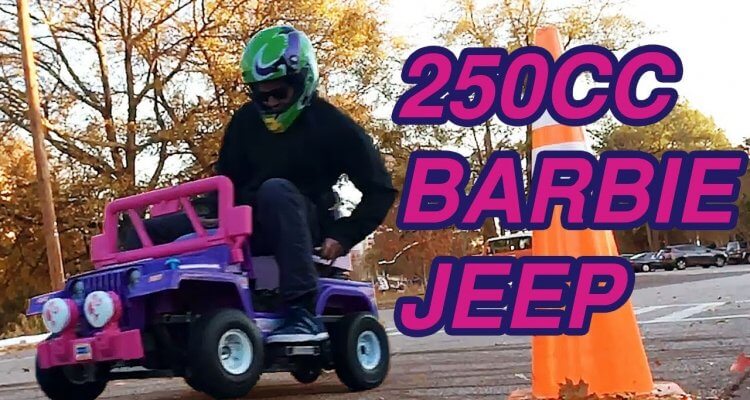 Dudes Build A 250cc Power Wheels Kids Barbie Jeep 1