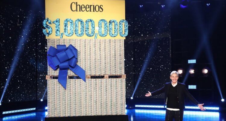 Ellen and Cheerios Gave Away $1 Million dollars to Her Unsuspecting Studio Audience Members 1