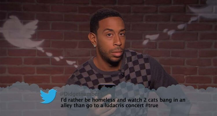 Mean Tweets The Fourth Music Edition ludacris