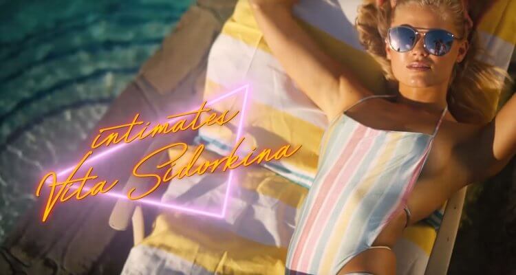 Ultra Hot Vita Sidorkina Goes Bare, Soaks Up The Sun In Nevis Shoot 1