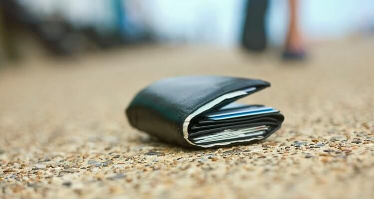 Lost wallet