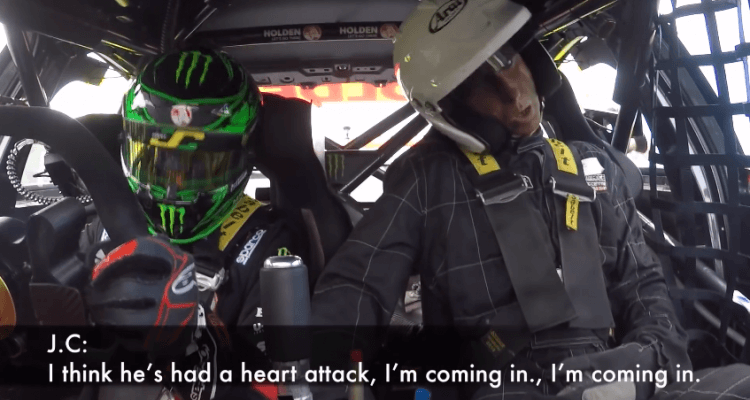 James Courtney Got Pranked With A Dummy 1