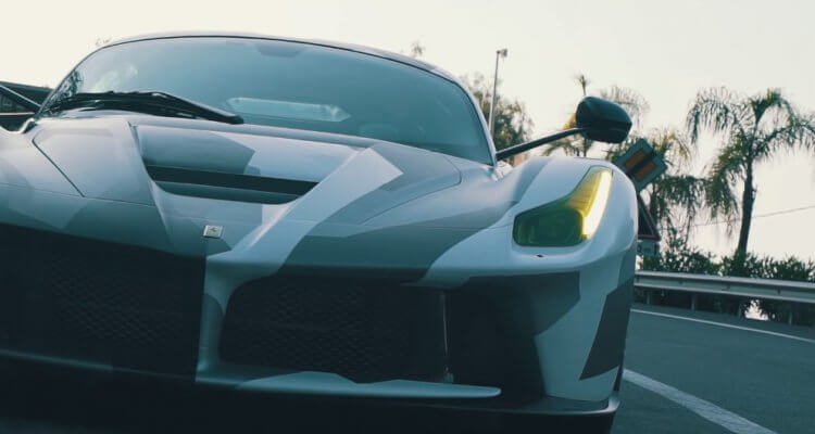 A 1000HP LaFerrari Drifting Around a Factory 1
