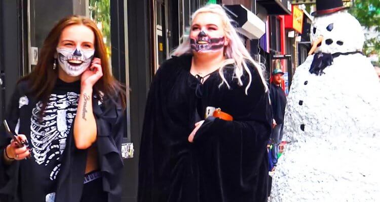 Scary Snowman is back for it's eight season scare pranks. This time the boys went to New York, Philly PA and Salem Ma.